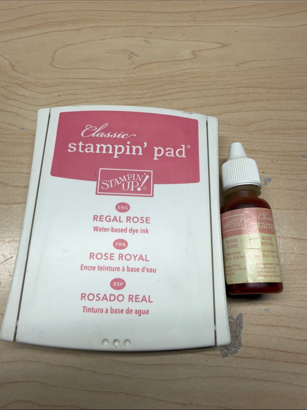 Stampin' Up! Regal Rose Classic Stampin' Pad with Refill - Pink